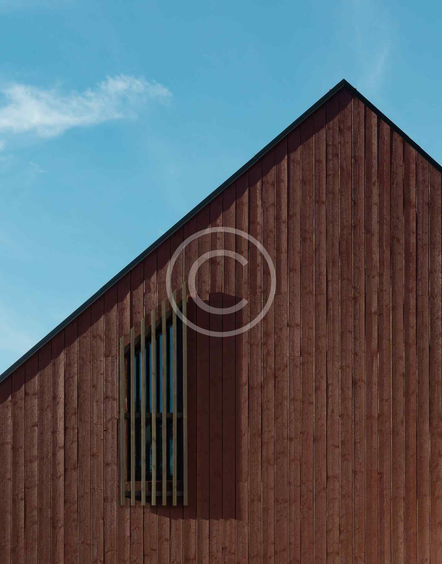 Modern barn roof