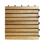9-Slat Acacia Decking Tiles