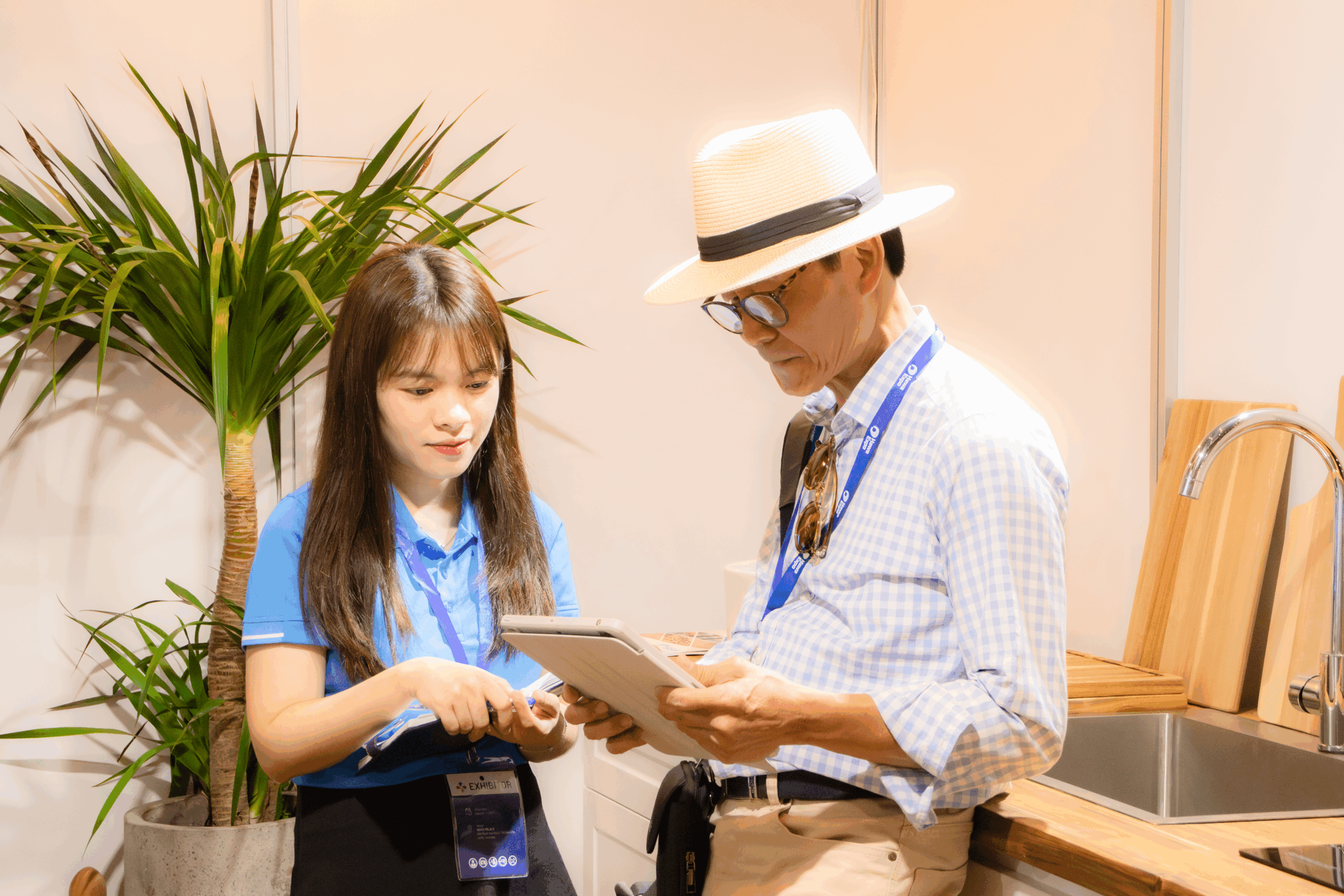 Consulting buyers on specs and MOQ for deck tiles