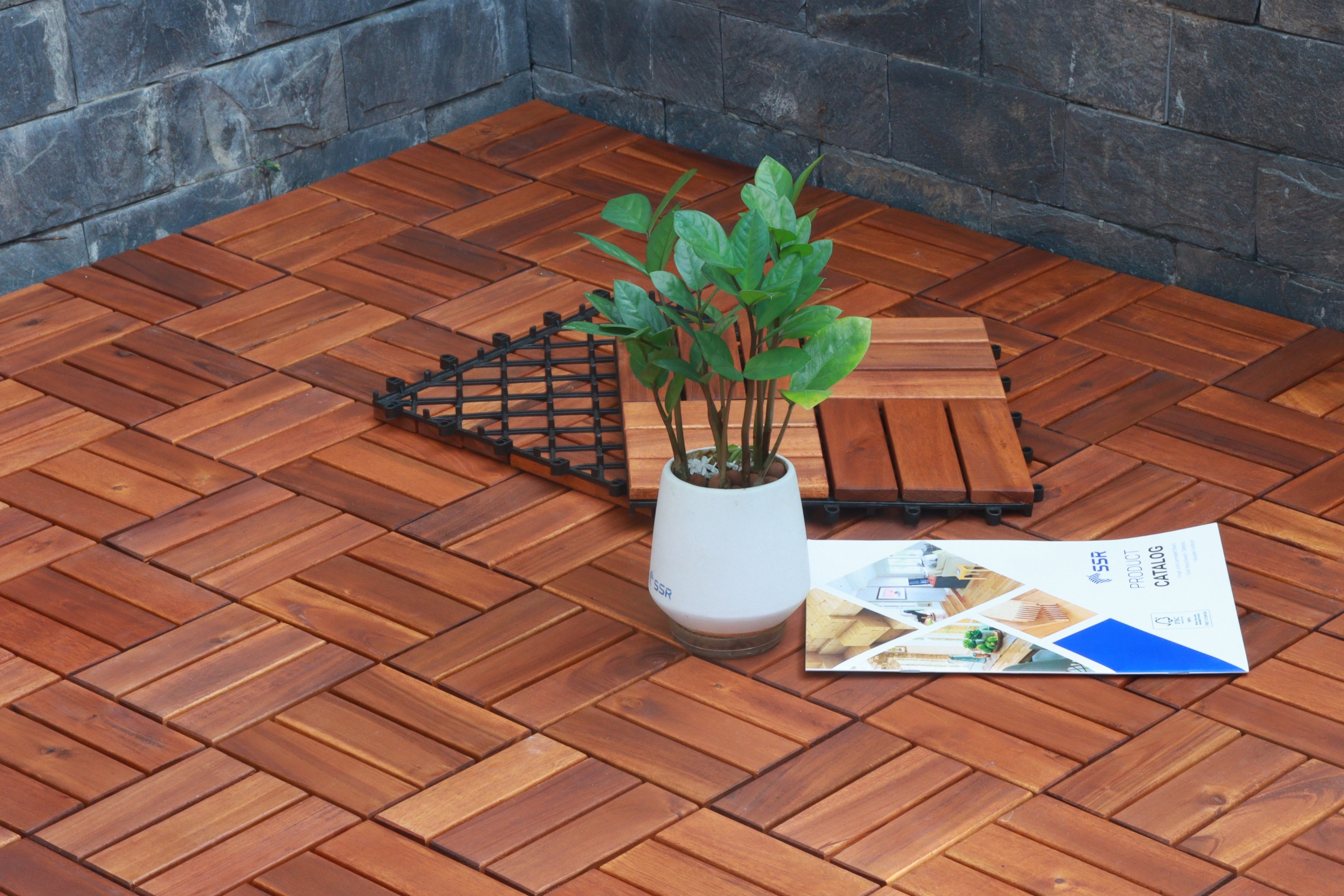 Actual SSR decking tiles